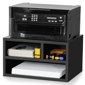 ABOUT SPACE DIY Desk Organizer - 2-Way Usage Wood Desktop Storage for Home Office