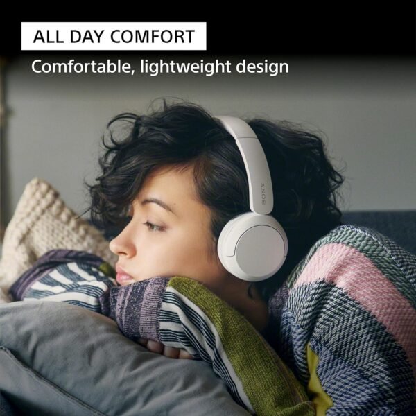 Sony WH-CH520 Wireless Bluetooth Headphones with Mic, Up to 50Hrs Battery - Image 2
